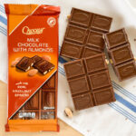 Choceur milk chocolate with almonds made with real hazelnut
